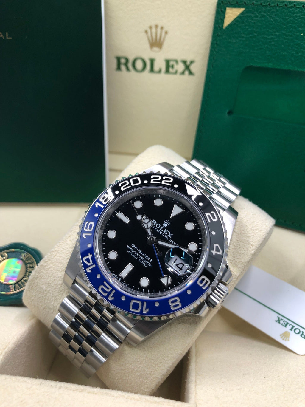 2022 Rolex GMT-Master II Batgirl 126710BLNR