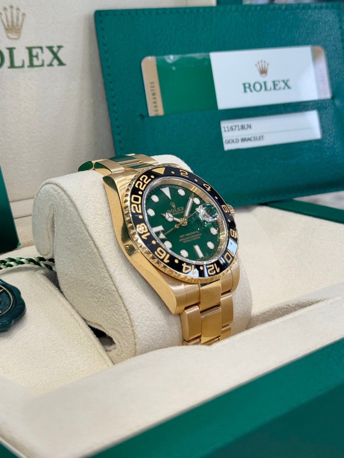 2018 Rolex GMT-Master II 116718LN