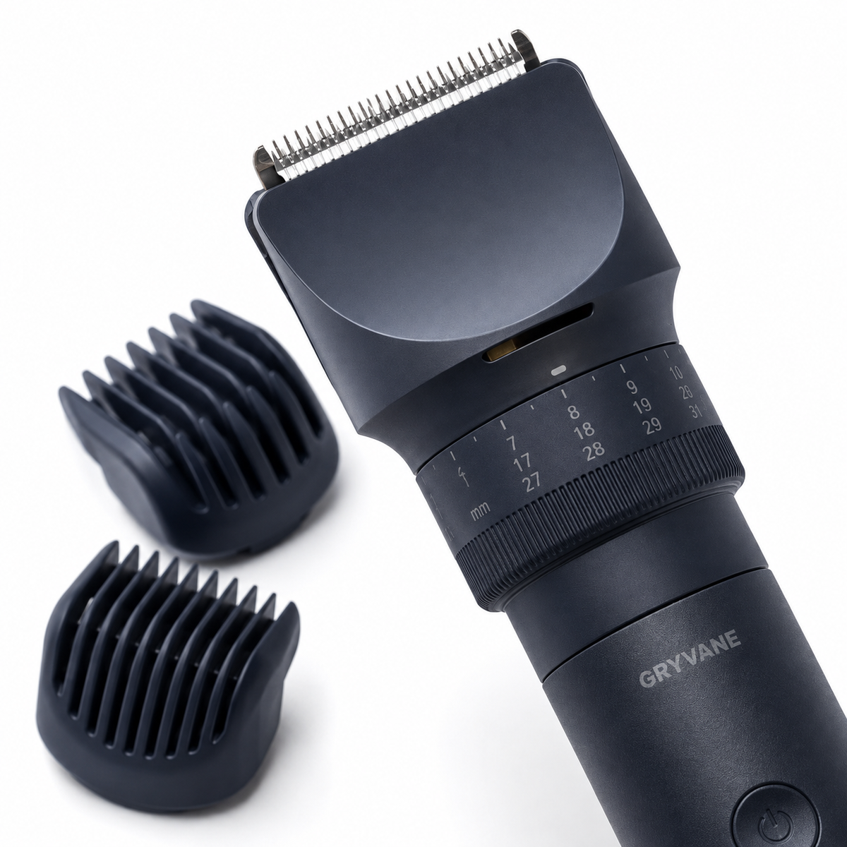 MultiShape Beard, Hair & Body Trimmer Starter Kit with 4 Combs – 1–30mm